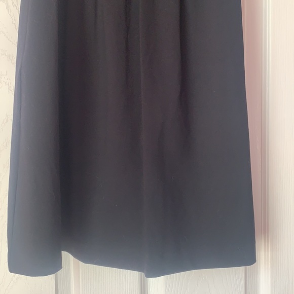 New Cynthia Rowley Black Double Knit Racerback Dress Medium - Picture 8 of 16